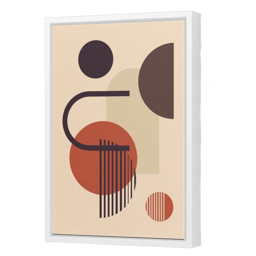 Thumbnail for Canvas - White Floating Frame