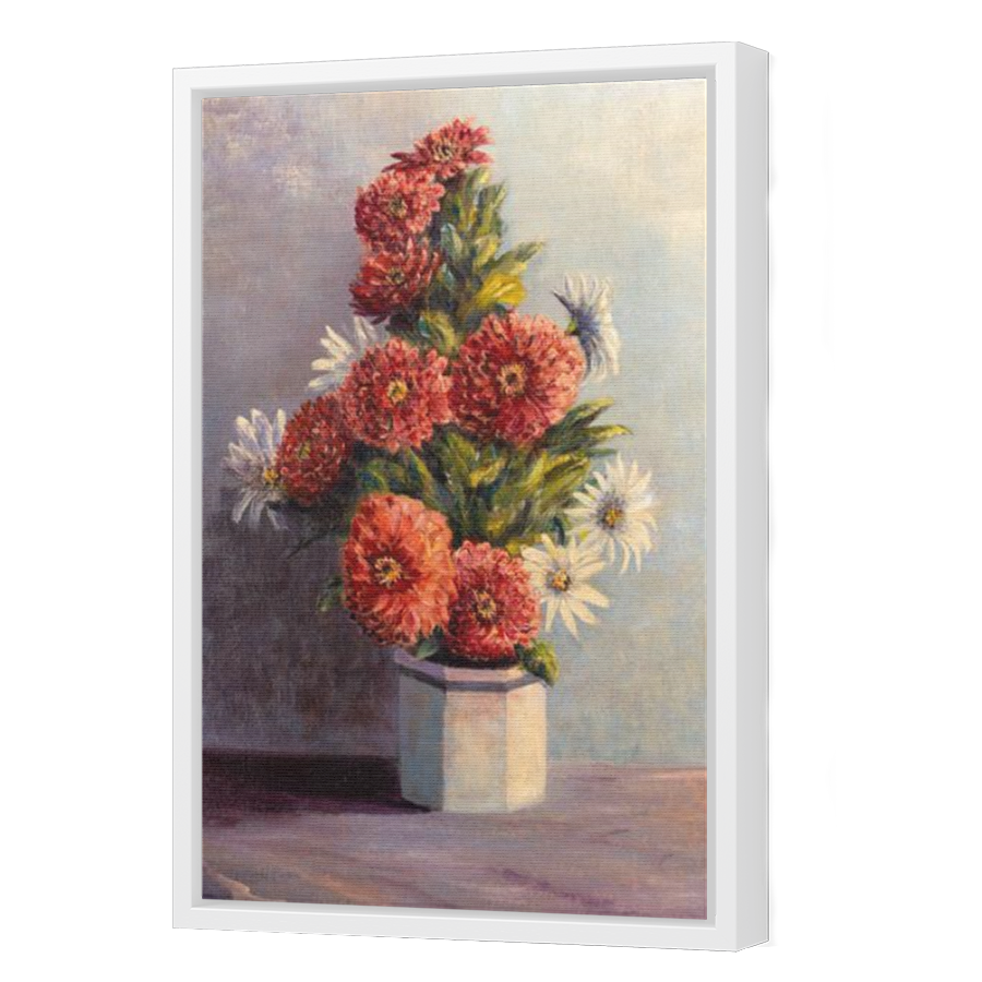 Thumbnail for Canvas - White Floating Frame