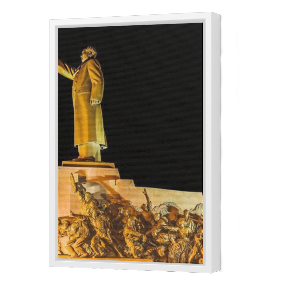 Thumbnail for Canvas - White Floating Frame