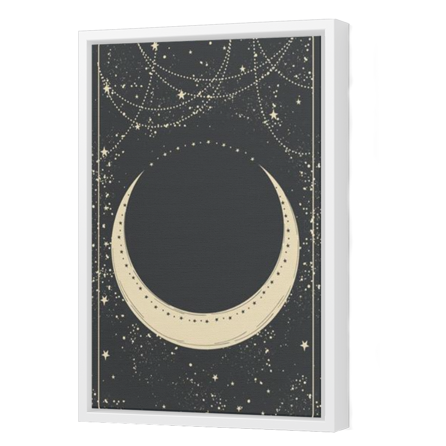 Thumbnail for Canvas - White Floating Frame