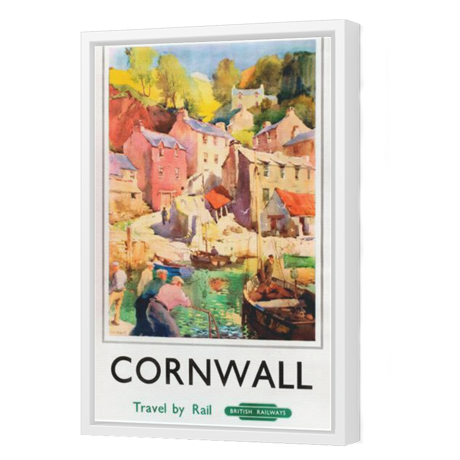 Thumbnail for Canvas - White Floating Frame