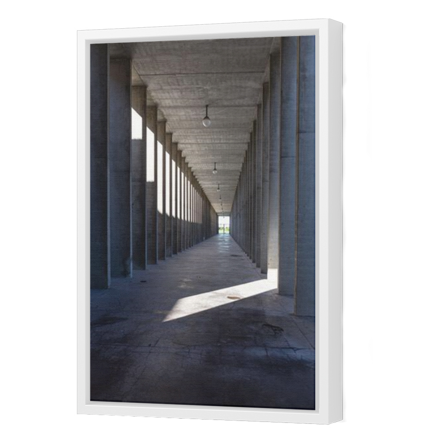 Thumbnail for Canvas - White Floating Frame