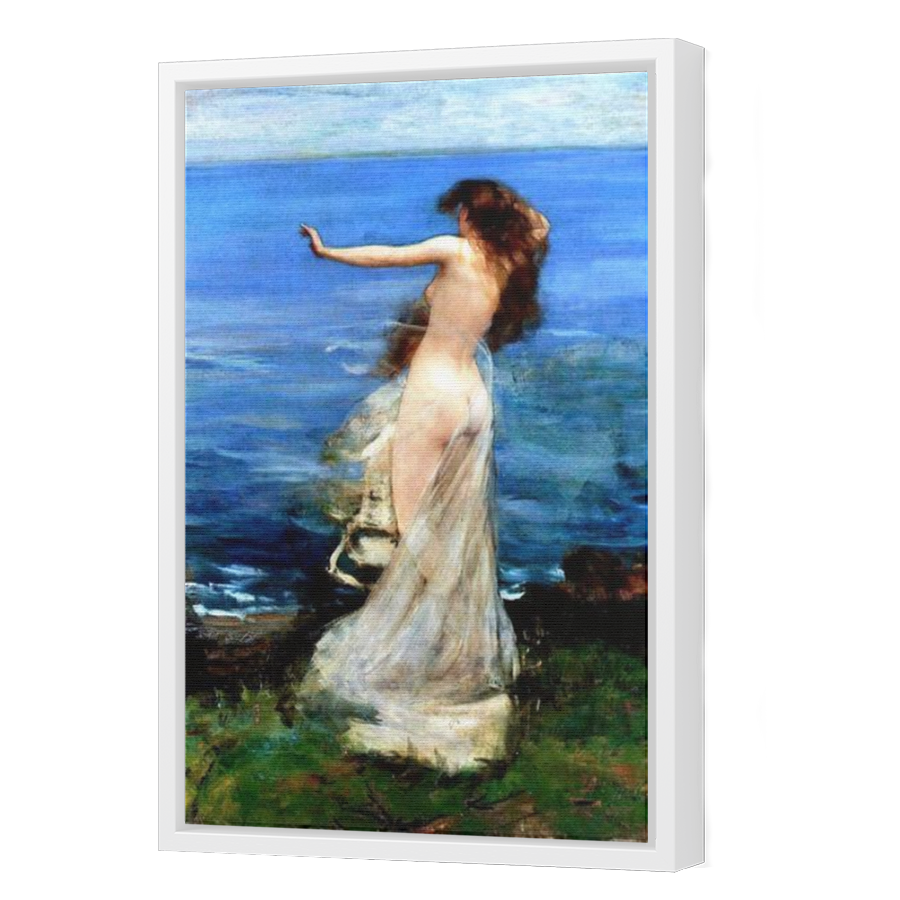 Thumbnail for Canvas - White Floating Frame
