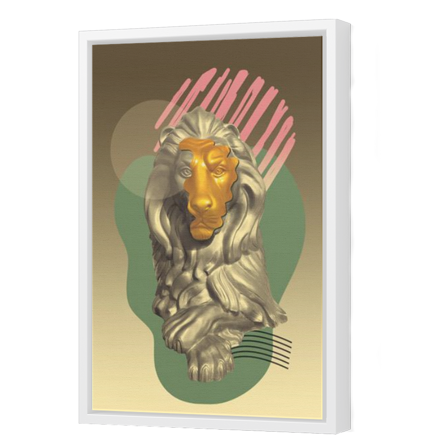 Thumbnail for Canvas - White Floating Frame