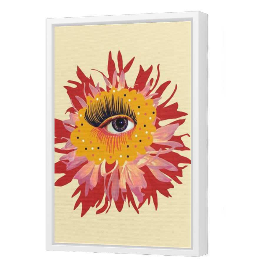 Thumbnail for Canvas - White Floating Frame