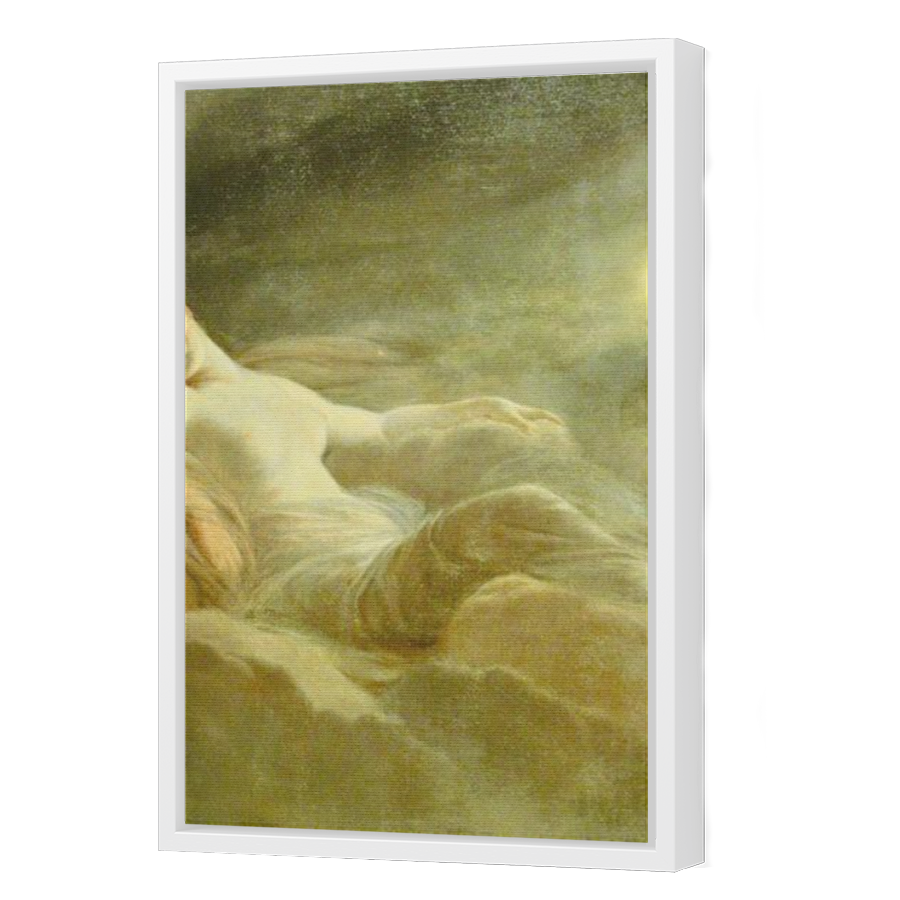 Thumbnail for Canvas - White Floating Frame