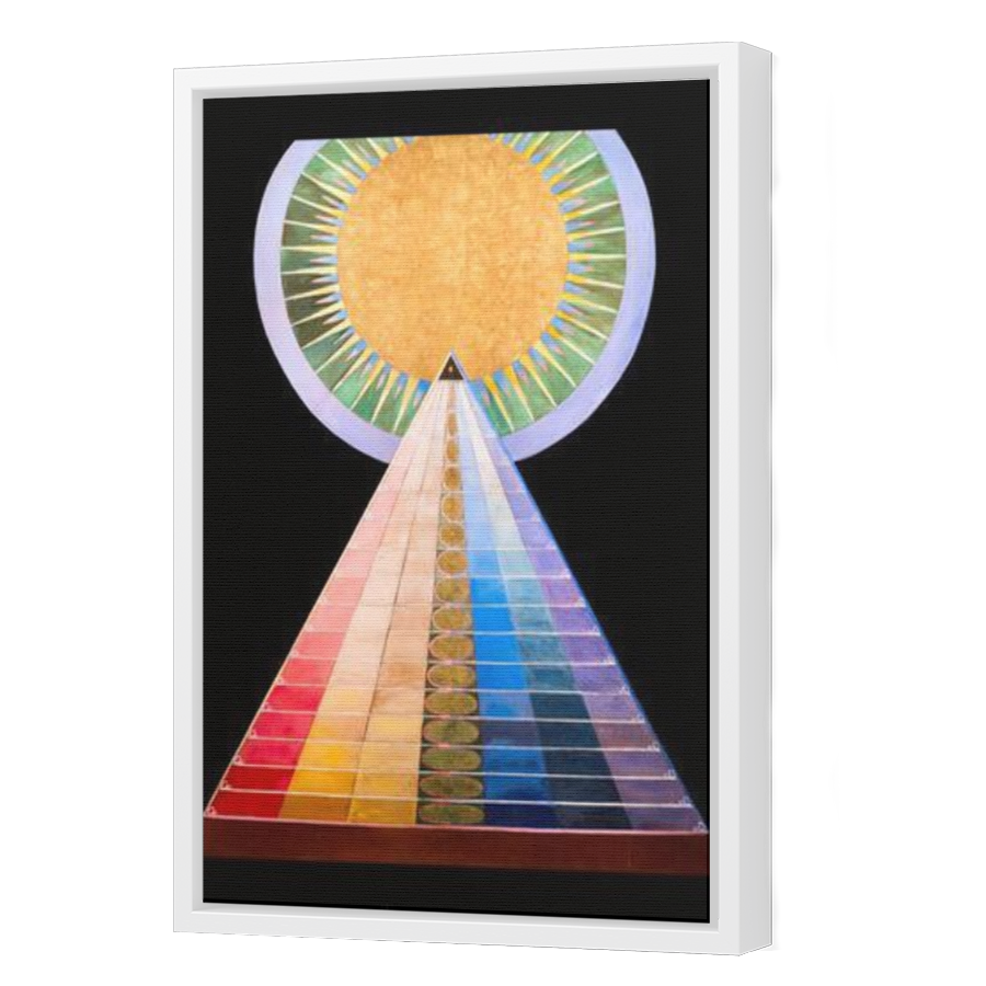 Thumbnail for Canvas - White Floating Frame