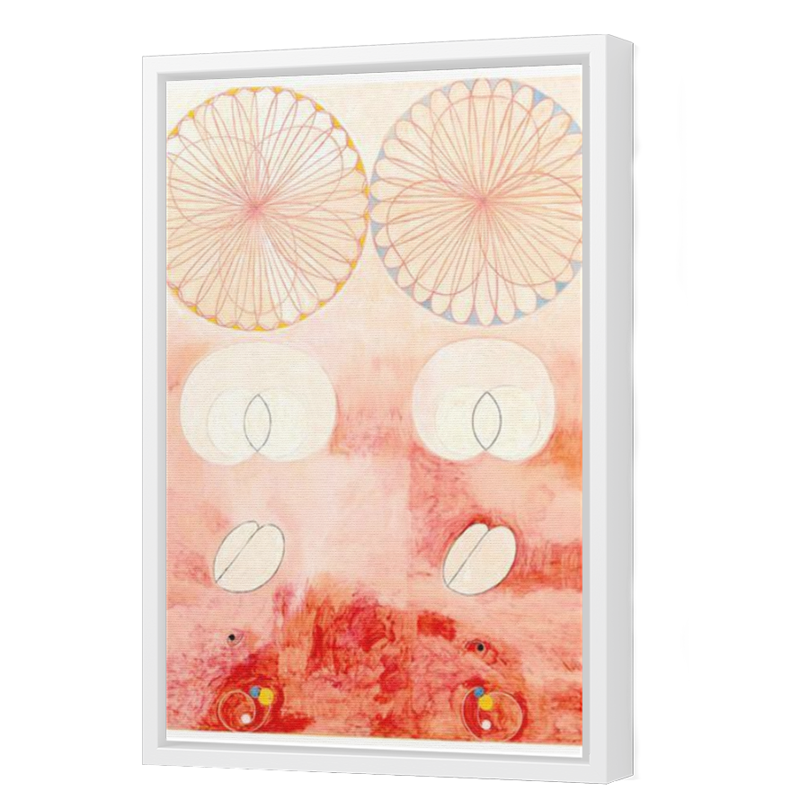 Thumbnail for Canvas - White Floating Frame