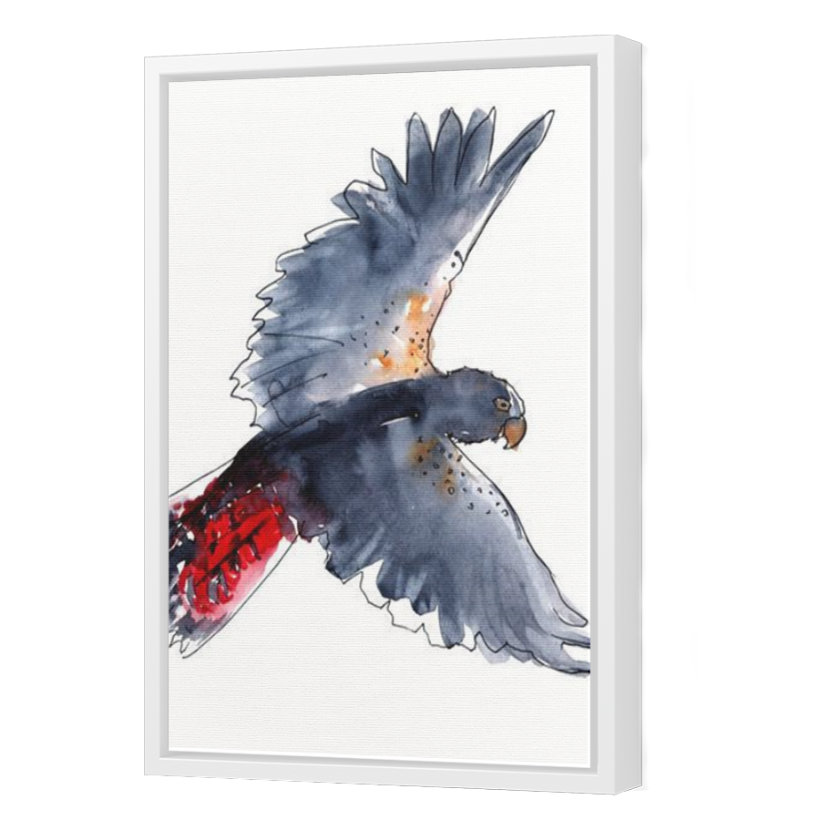 Thumbnail for Canvas - White Floating Frame
