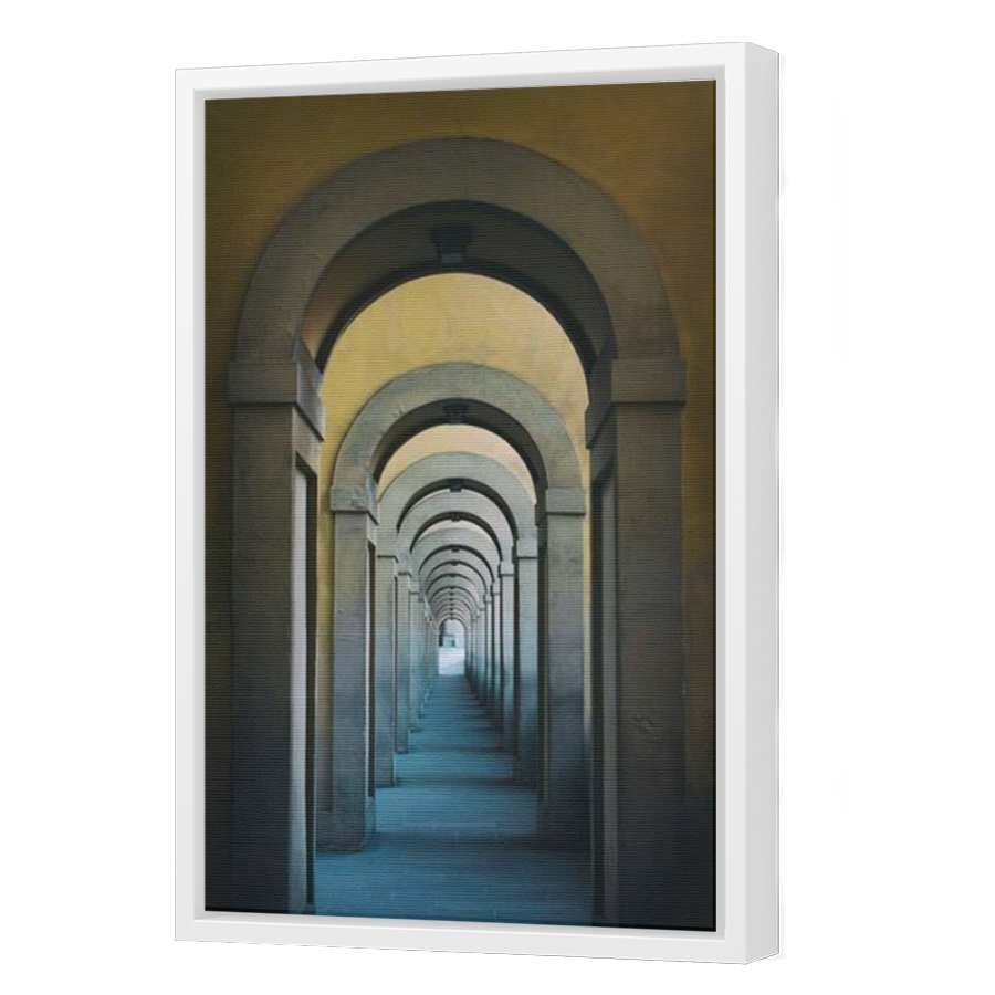 Thumbnail for Canvas - White Floating Frame