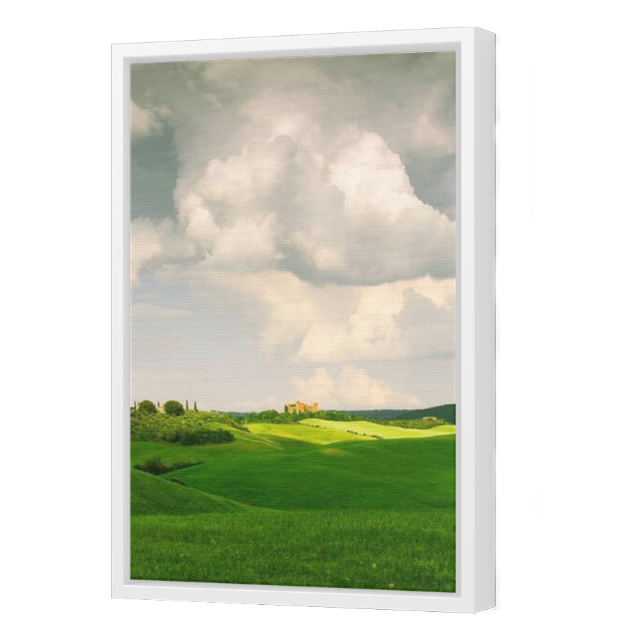 Thumbnail for Canvas - White Floating Frame