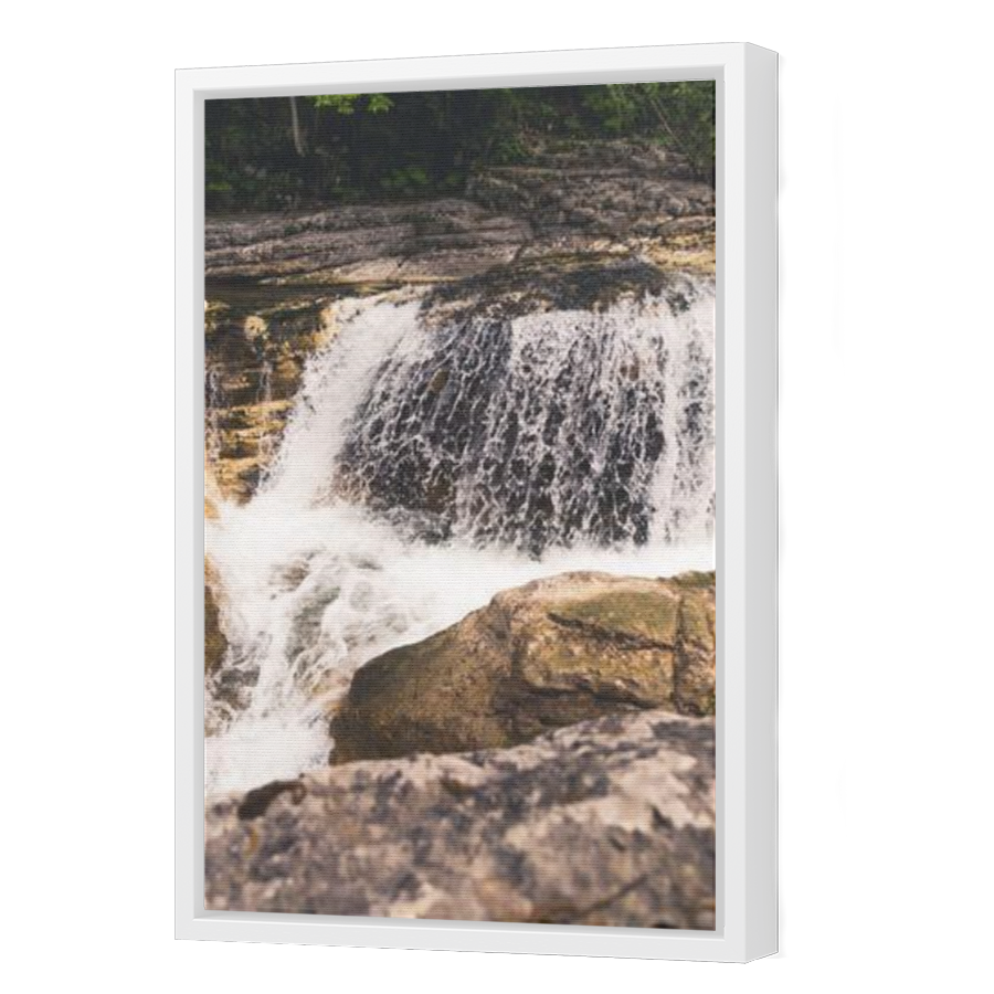 Thumbnail for Canvas - White Floating Frame