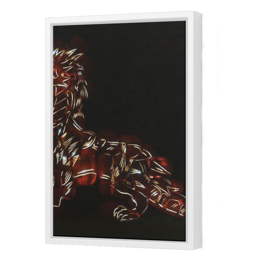 Thumbnail for Canvas - White Floating Frame