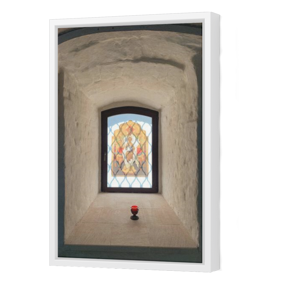 Thumbnail for Canvas - White Floating Frame