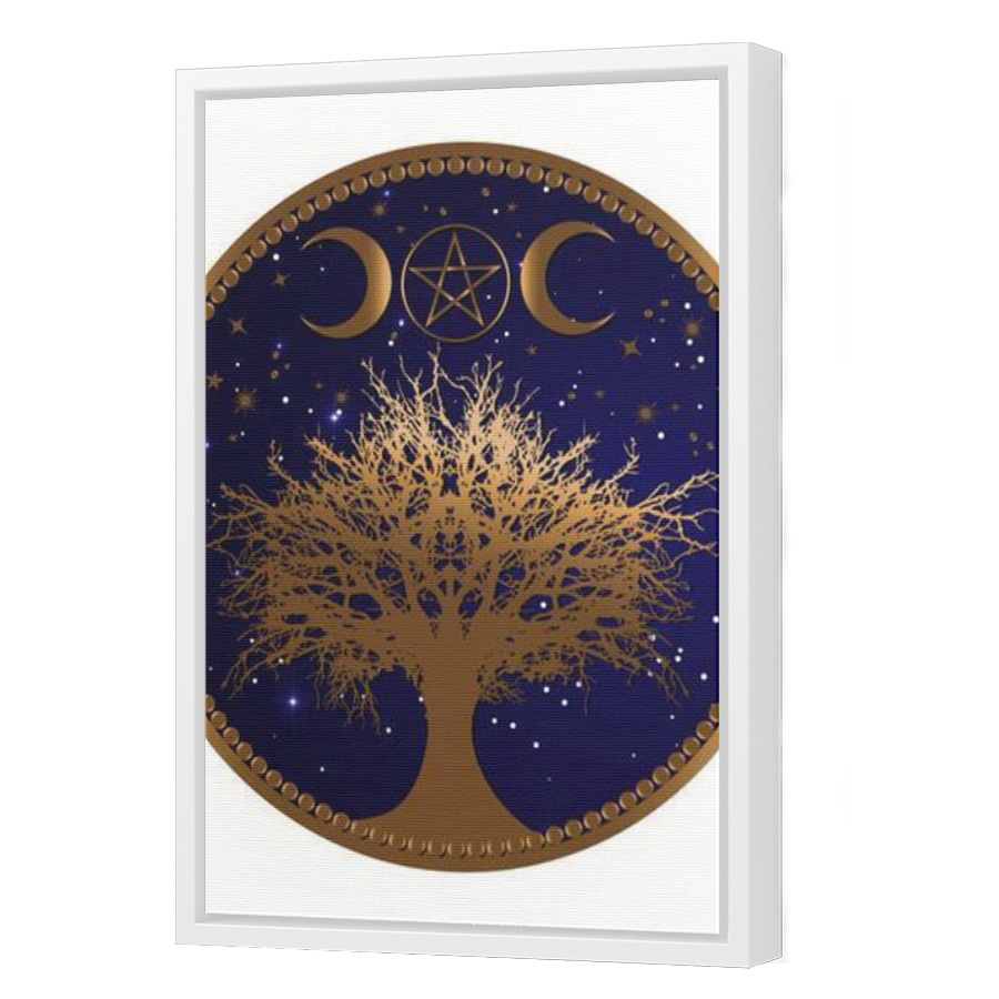 Thumbnail for Canvas - White Floating Frame