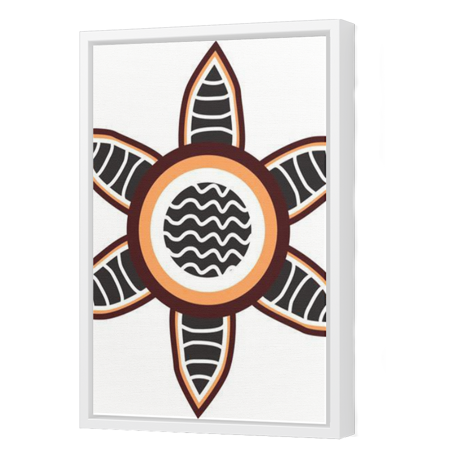 Thumbnail for Canvas - White Floating Frame