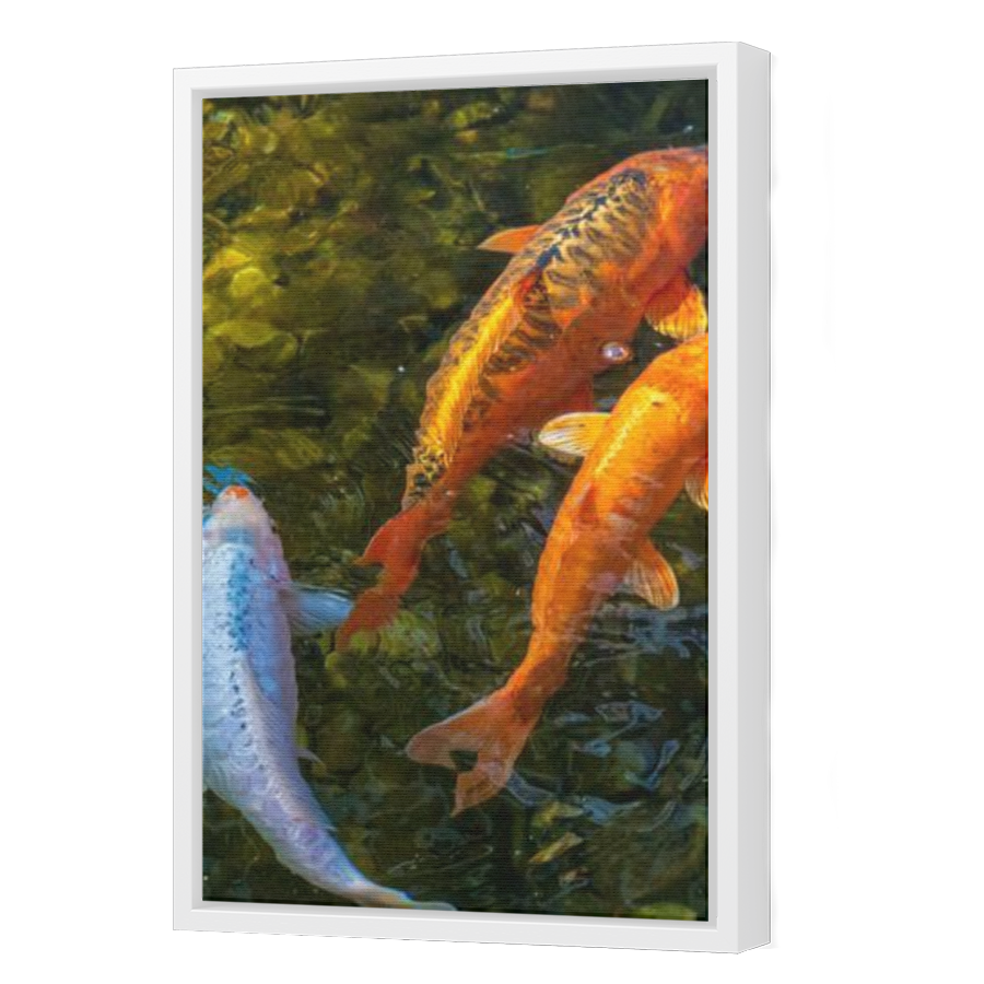 Thumbnail for Canvas - White Floating Frame