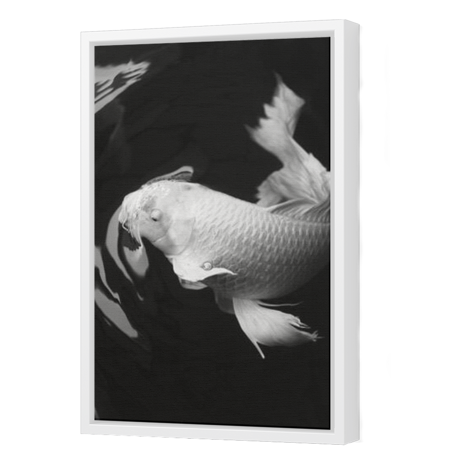 Thumbnail for Canvas - White Floating Frame