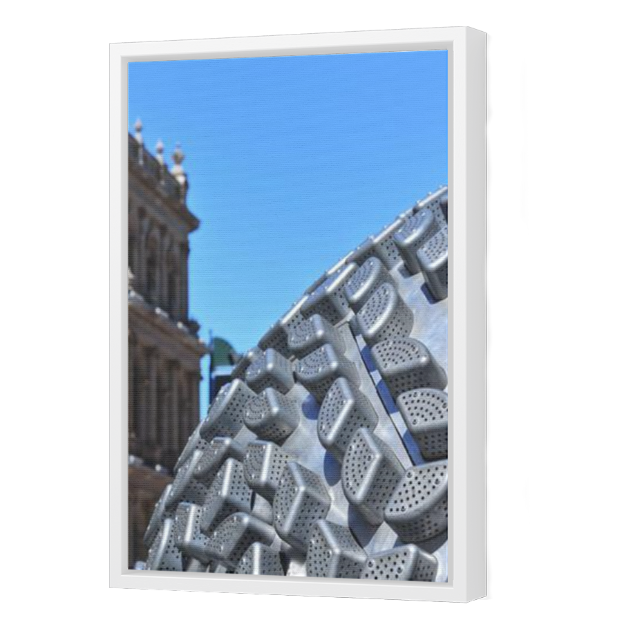 Thumbnail for Canvas - White Floating Frame