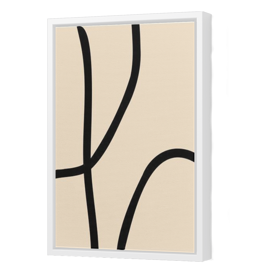 Thumbnail for Canvas - White Floating Frame