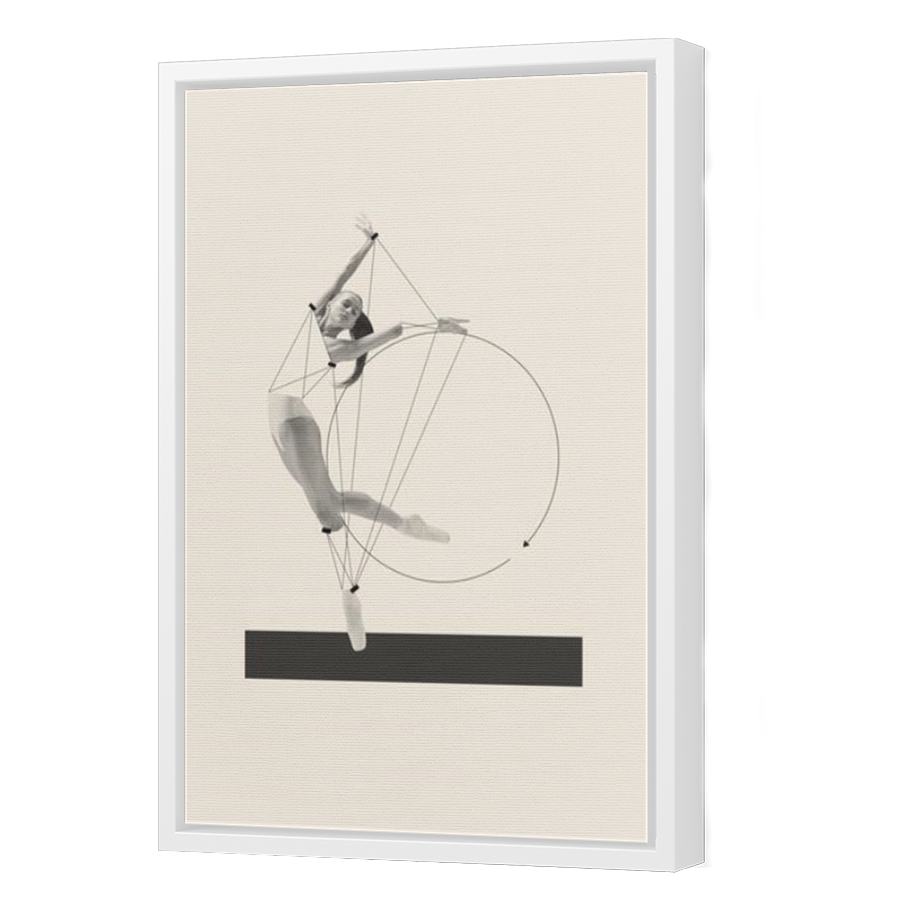 Thumbnail for Canvas - White Floating Frame
