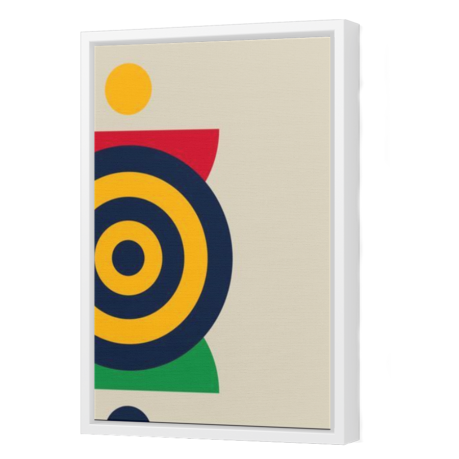 Thumbnail for Canvas - White Floating Frame
