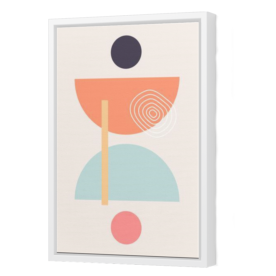 Thumbnail for Canvas - White Floating Frame