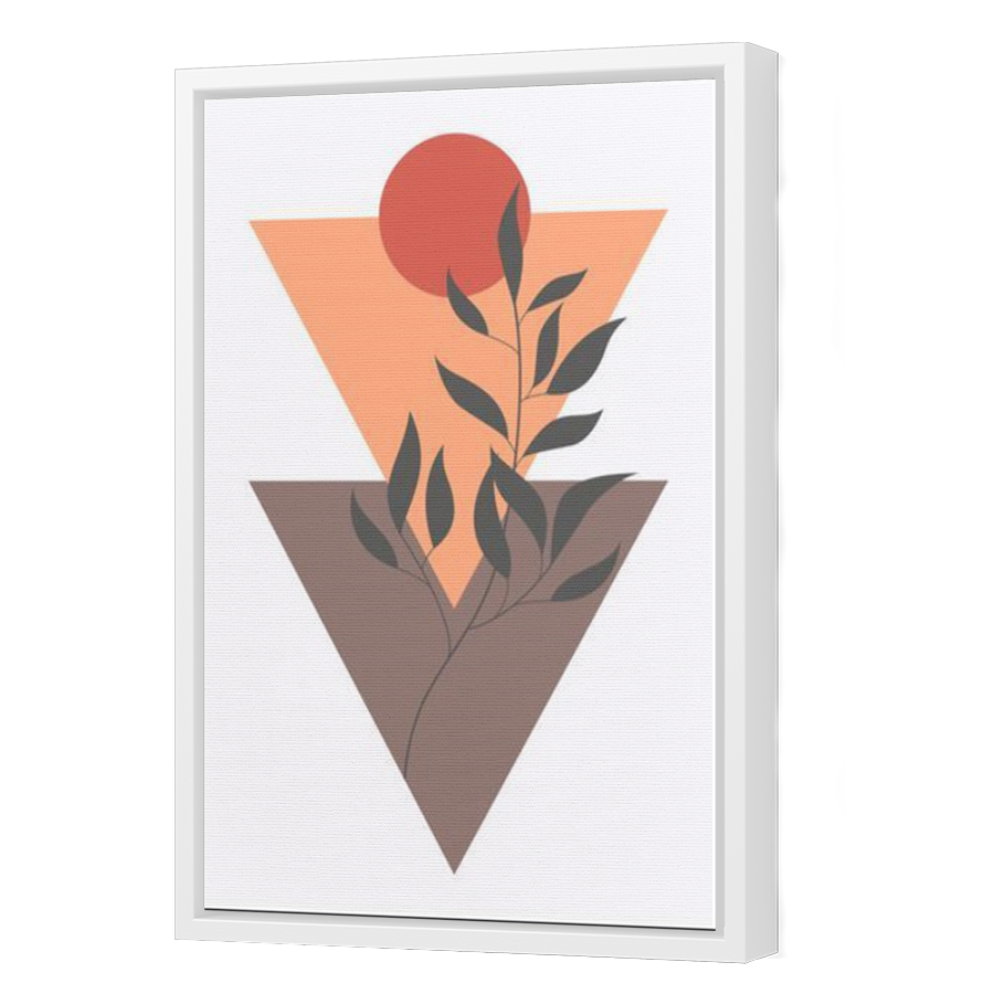 Thumbnail for Canvas - White Floating Frame