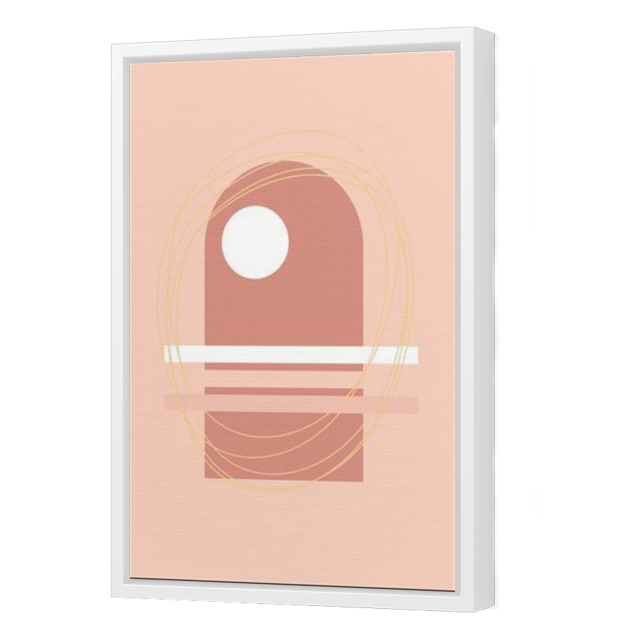 Thumbnail for Canvas - White Floating Frame