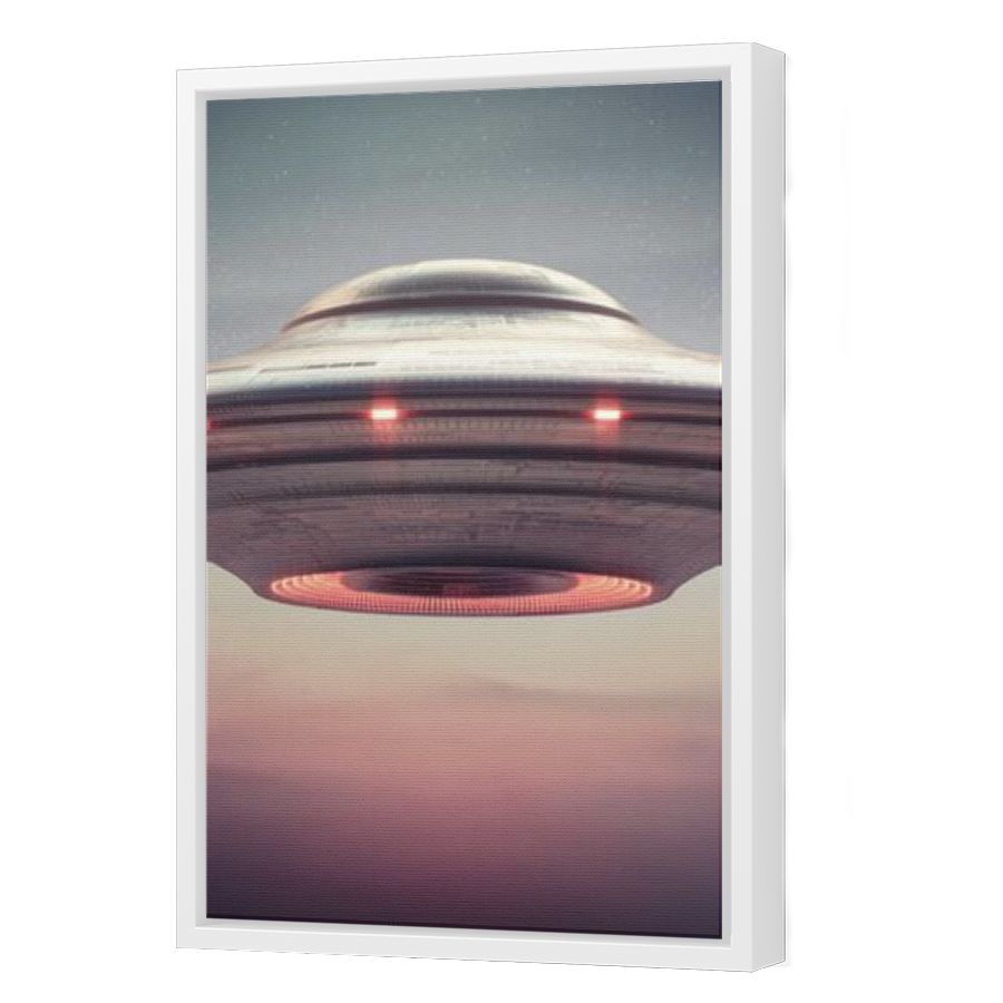 Thumbnail for Canvas - White Floating Frame