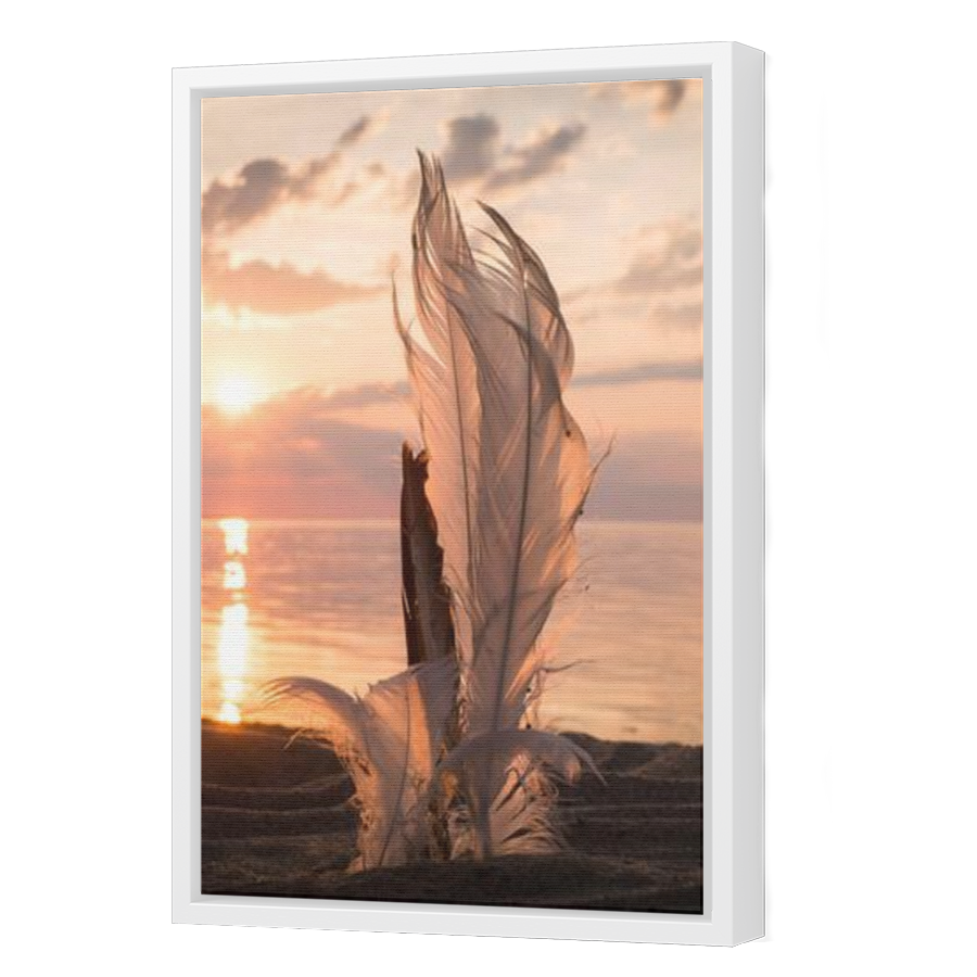 Thumbnail for Canvas - White Floating Frame