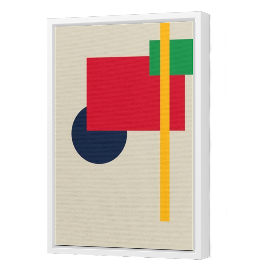 Thumbnail for Canvas - White Floating Frame