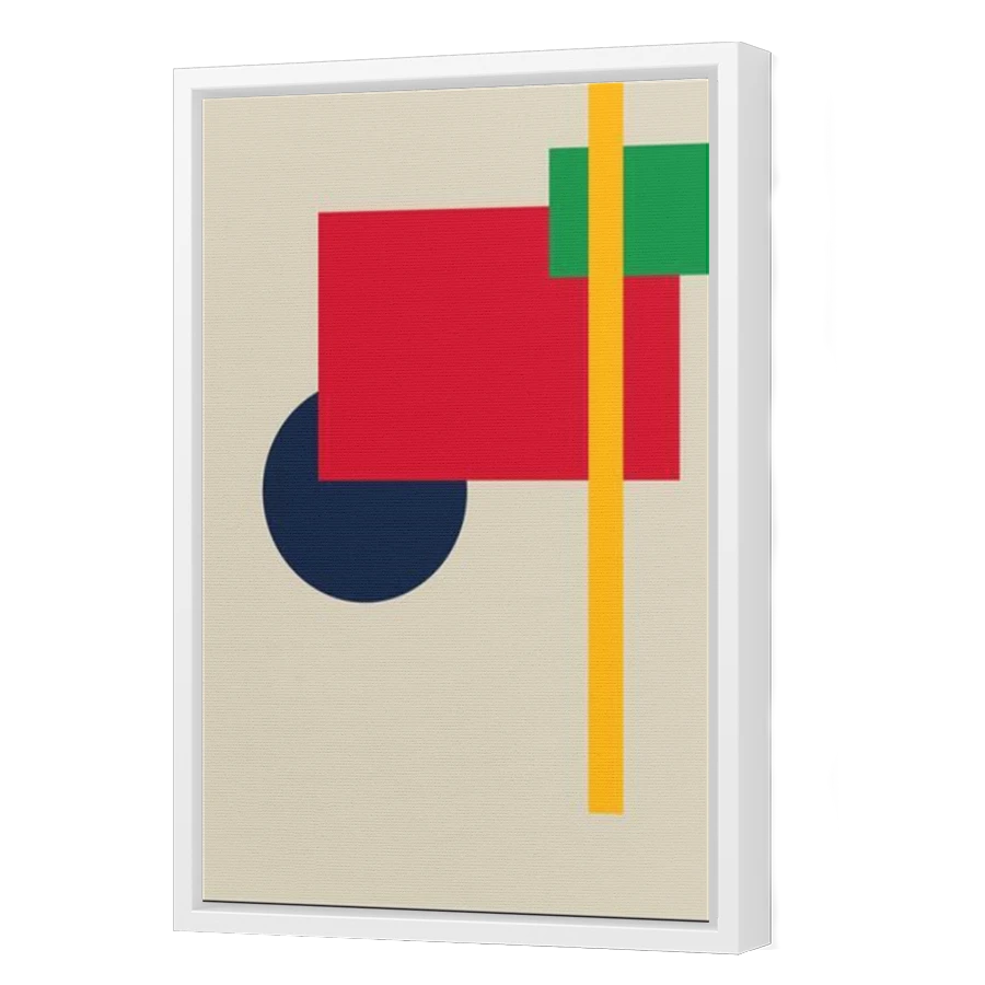 Thumbnail for Canvas - White Floating Frame
