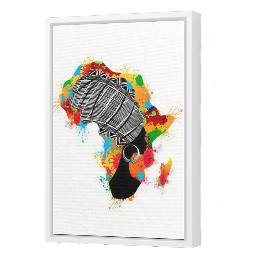 Thumbnail for Canvas - White Floating Frame