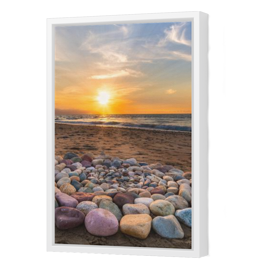 Thumbnail for Canvas - White Floating Frame