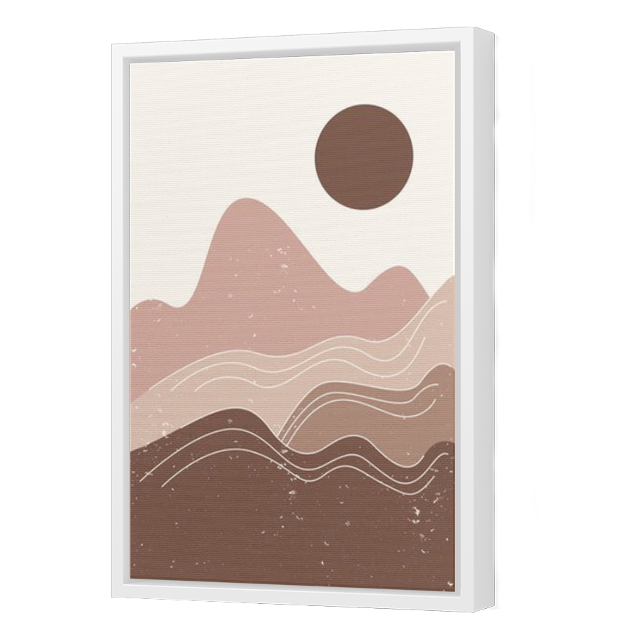 Thumbnail for Canvas - White Floating Frame