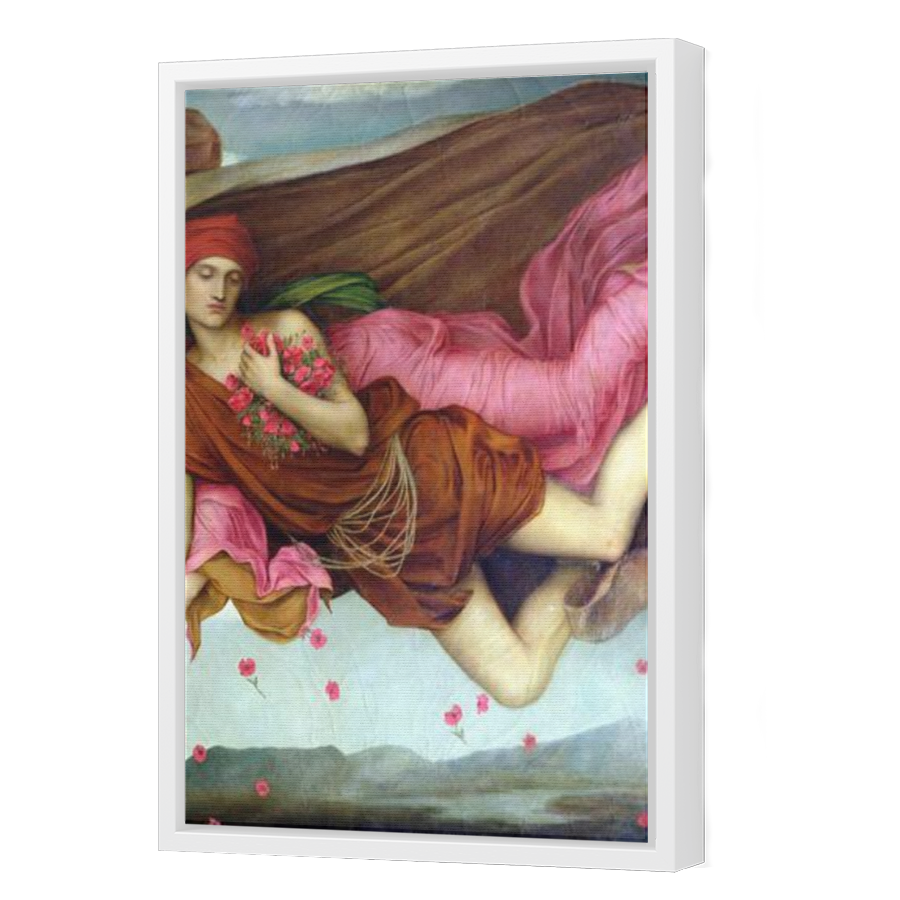 Thumbnail for Canvas - White Floating Frame