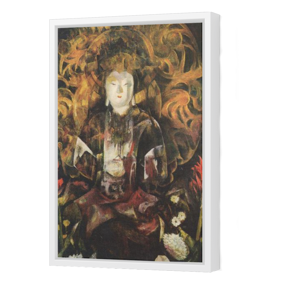 Thumbnail for Canvas - White Floating Frame