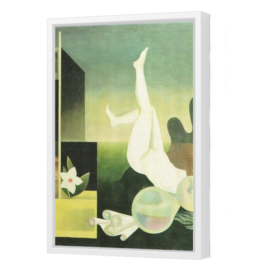 Thumbnail for Canvas - White Floating Frame