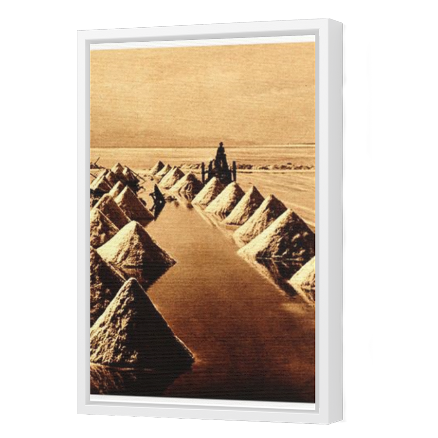 Thumbnail for Canvas - White Floating Frame