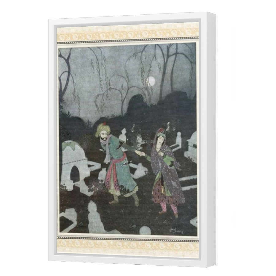 Thumbnail for Canvas - White Floating Frame