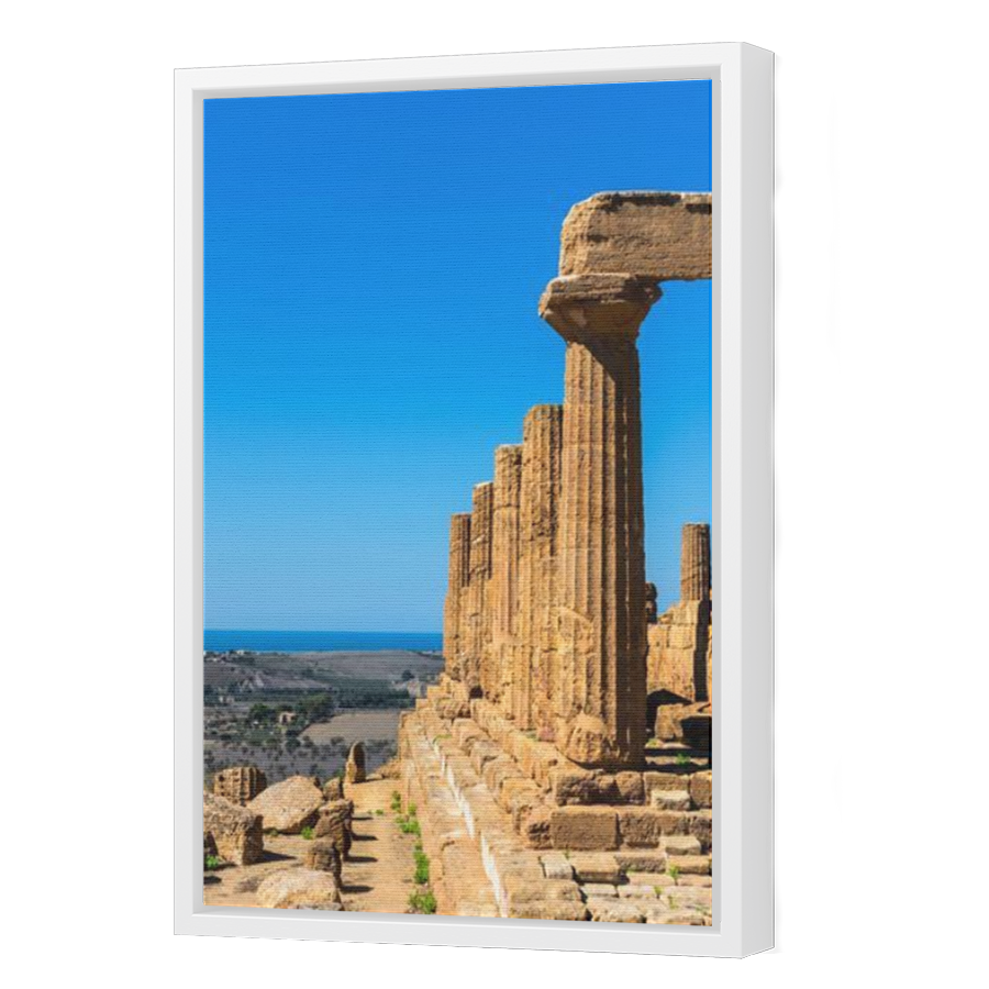 Thumbnail for Canvas - White Floating Frame