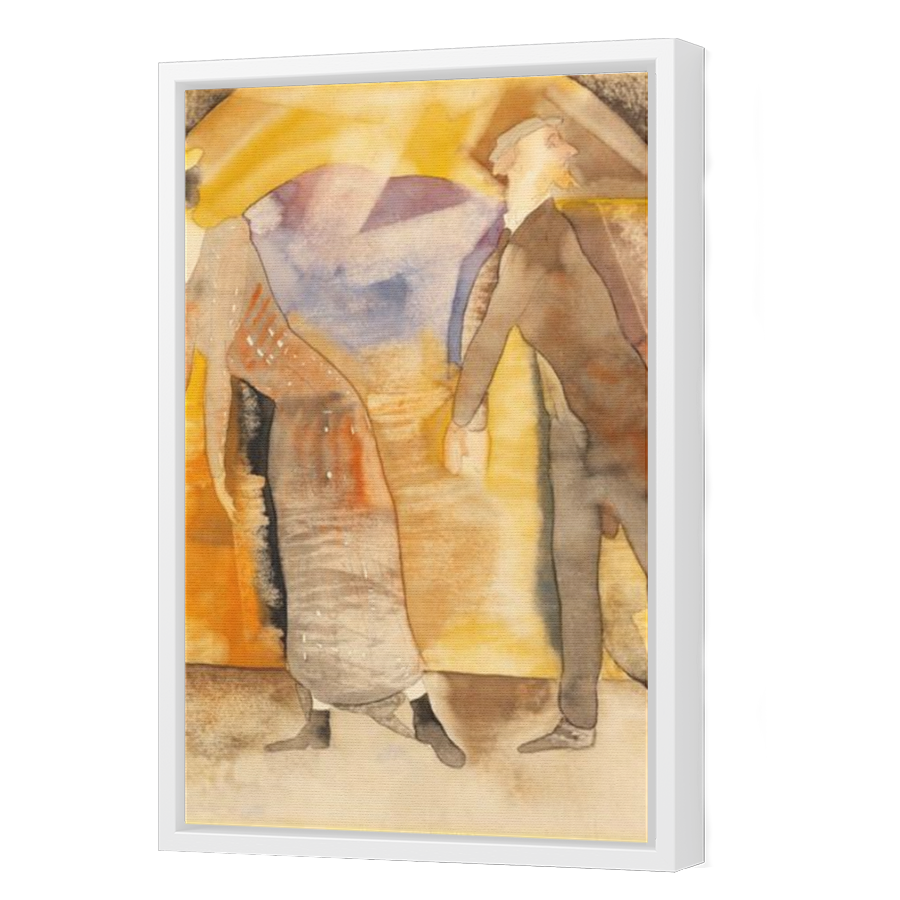 Thumbnail for Canvas - White Floating Frame