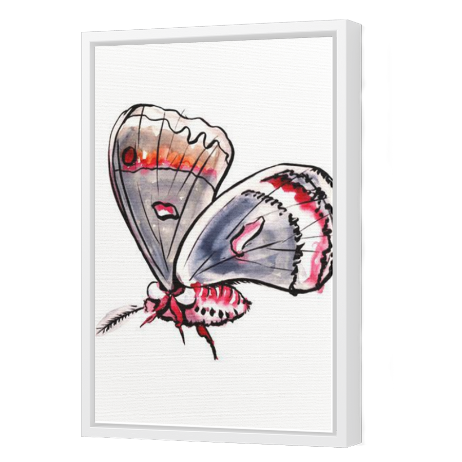 Thumbnail for Canvas - White Floating Frame