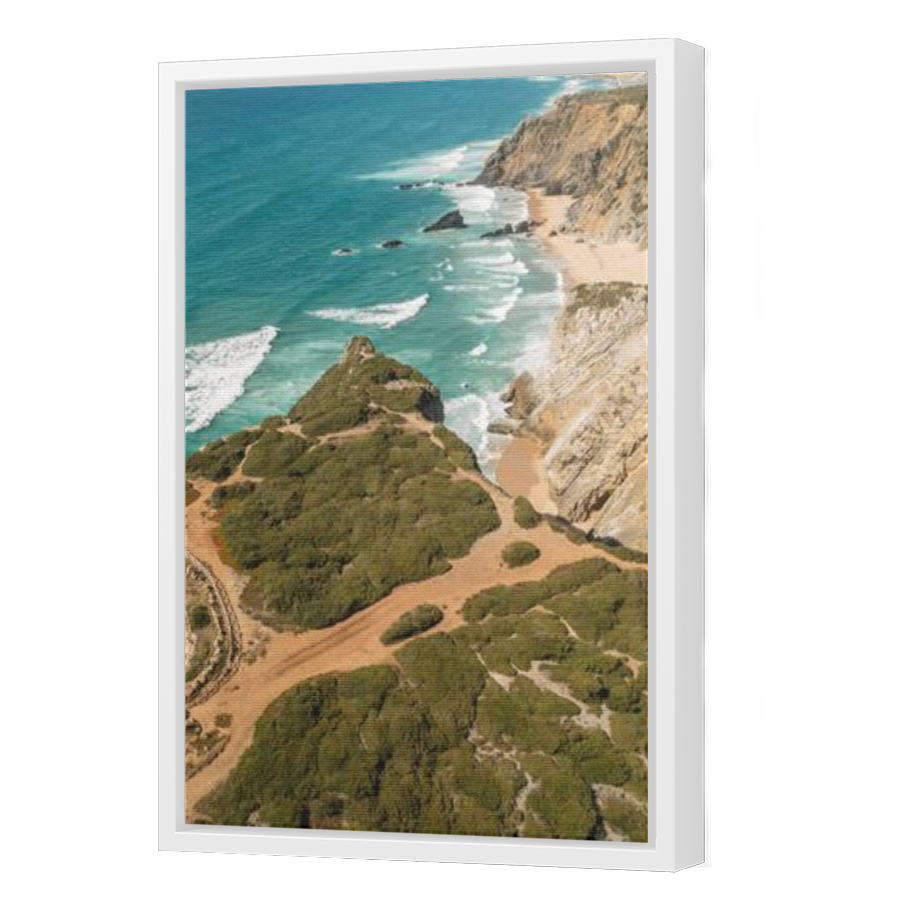 Thumbnail for Canvas - White Floating Frame