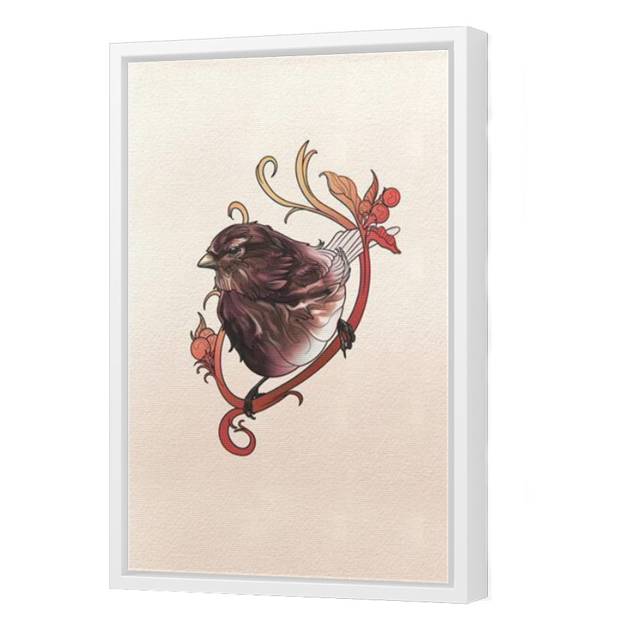 Thumbnail for Canvas - White Floating Frame