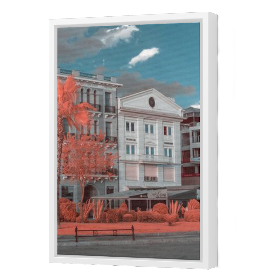 Thumbnail for Canvas - White Floating Frame