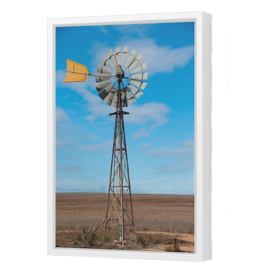 Thumbnail for Canvas - White Floating Frame