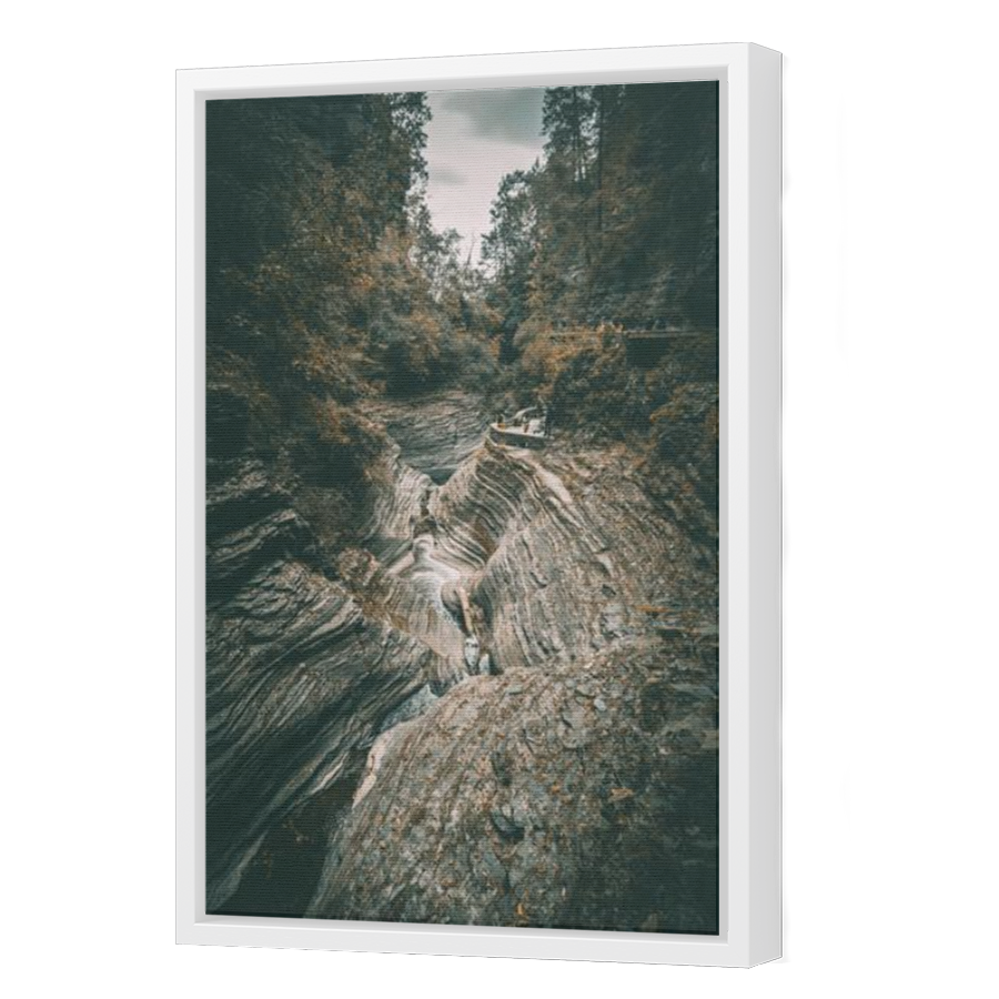 Thumbnail for Canvas - White Floating Frame