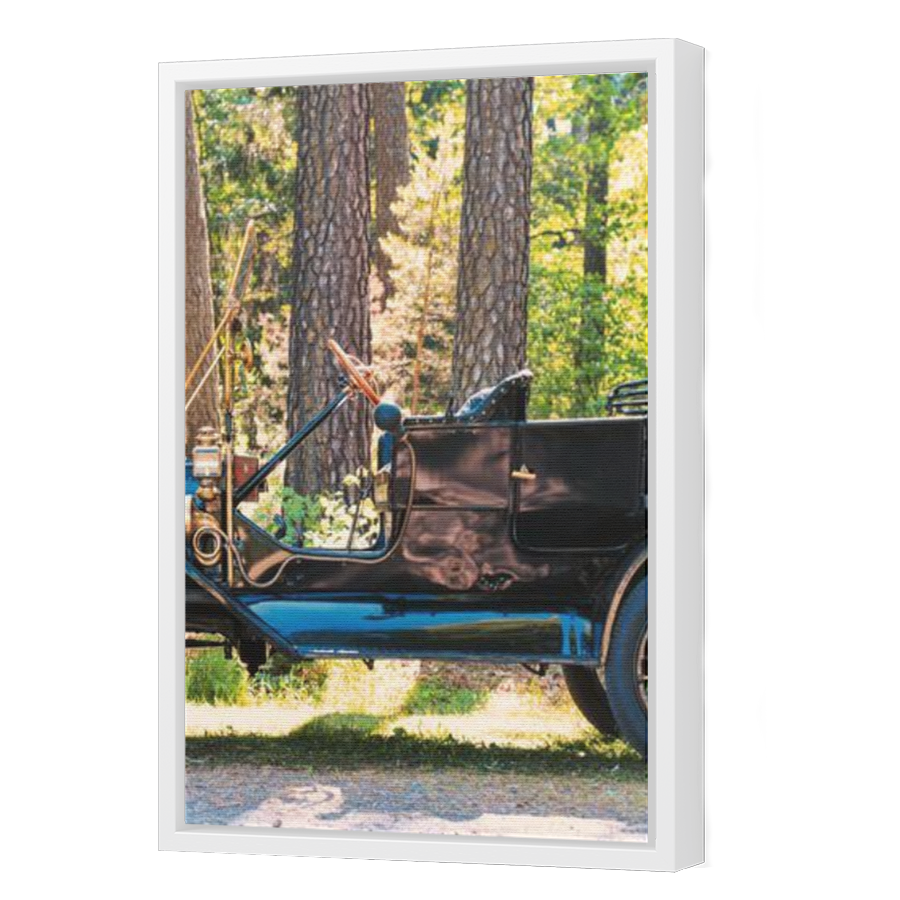Thumbnail for Canvas - White Floating Frame